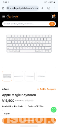 Apple Magic Keyboard,, full fresh condition